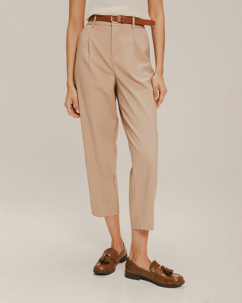 Pantalón Cropped Bolsillos